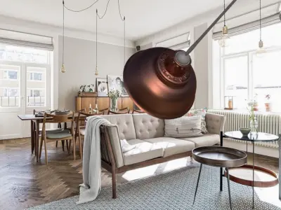 Industrial Lamp Shade Decor Retro IKEA Compatible 3D print model