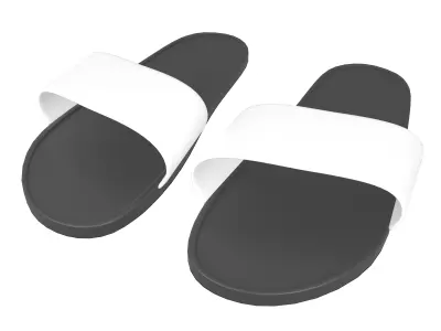 Flip Flops v5 003 Low-poly 3D model