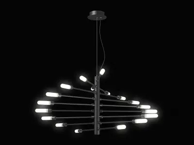 733187 Ragno Lightstar Pendant chandelier 3D model