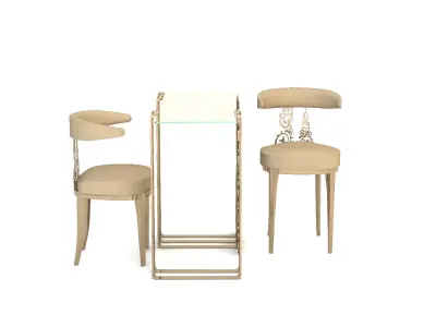 Receptionist Table 3D model