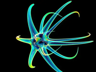 Alien spaceship 3D model