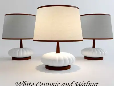 Mid Century Modern Table Lamp   3D model