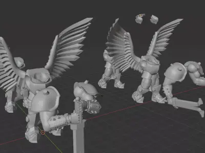 Angels angel 3D print model