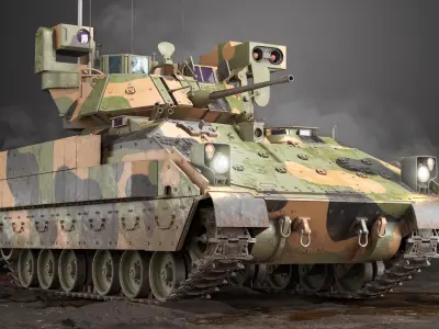  Bradley M2A3 Tank PBR 