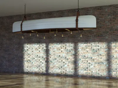 Canoe Lighting 3D model