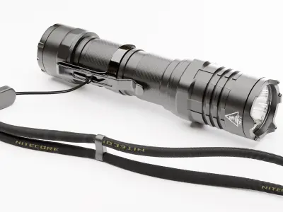 Nitecore P20iX Flashlight 3D model