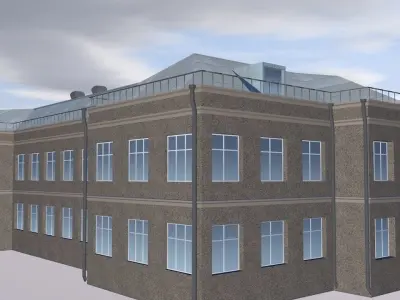 City Hall 3D model buy