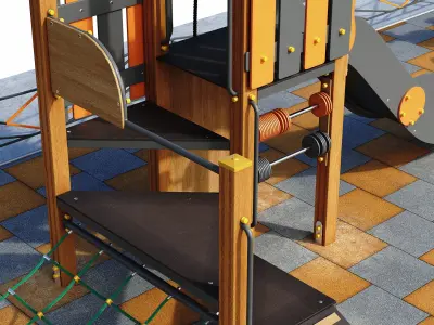 Children playground 3D model