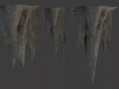 cave rock Free low-poly 3D model