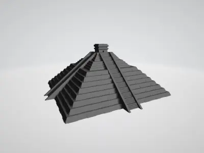 Aztec Temple Free 3D print model