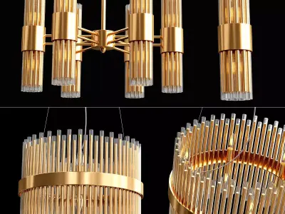 DESIGNER LAMP PLATTE 3D model