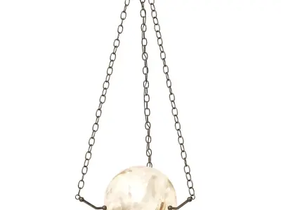 Edition Modern chandelier Atlas 300 3D model