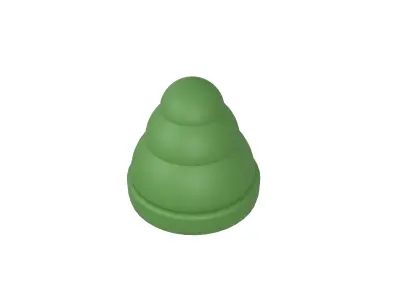 Cartoon Tree v22 003 Low-poly 3D model