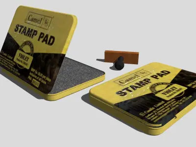 Stamp Pad 3D model