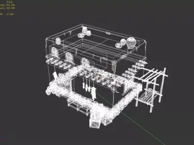 Demon Club - House 03 3D model