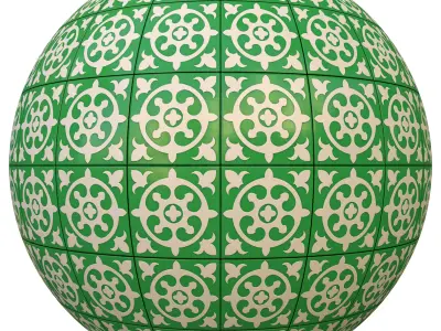 tile patterned 60-seamless-4k-pbr-png Texture