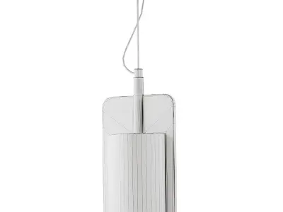 Nordic Industrial Style Restaurant Pendant 3D model
