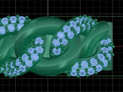 Jewelry ring 315 3D print model purchase