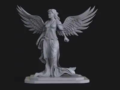 Angel  3D print model