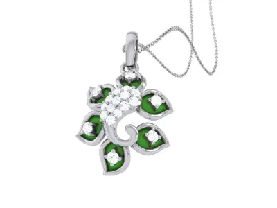 Spiritual Ganesha Pendant  3D print model