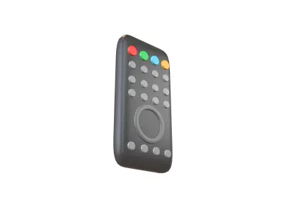 Remote Icon v1 001 Low-poly 3D model