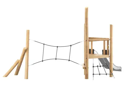 Kompan Tower and Net  3D model