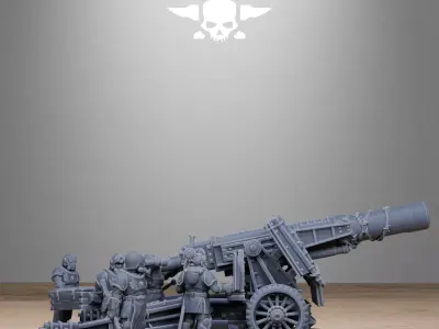 RoyalGuard Artillery 3D print model