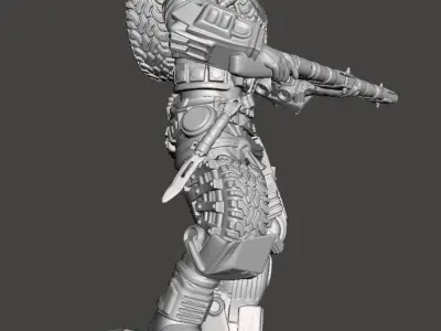 Gas Mask Bandit 3D print model