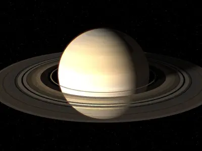 Saturn 3d max corona rander model 3D model 3D model