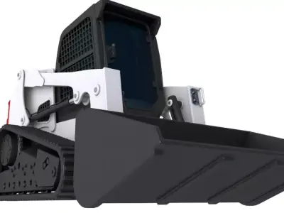 Compact Tracked Loaders 3D model