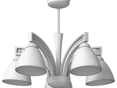 Ceiling chandelier Magnat 21355 and 21385 3D model