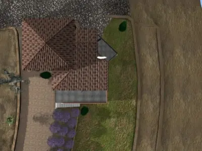 Villa from South of France 3D model