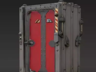 scifi lift 3D print model