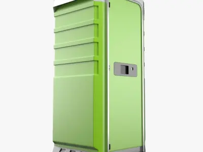 Portable Toilet 3D model