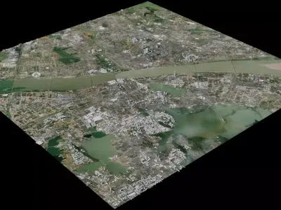 Wuhan - China 3D model