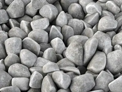 Gravel Low decorative n5 3D model