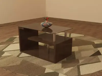 living  table 3D model