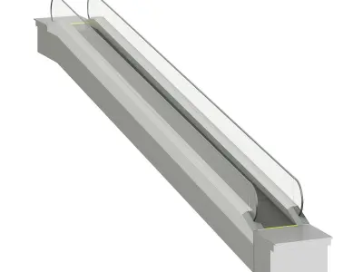 Moving Walkway 3D Model 3D model