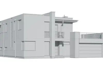 Cottage 040 3D model