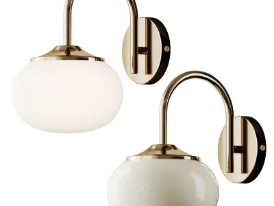 Marshmallow Wall Lamp from Vakkerlight 3D model