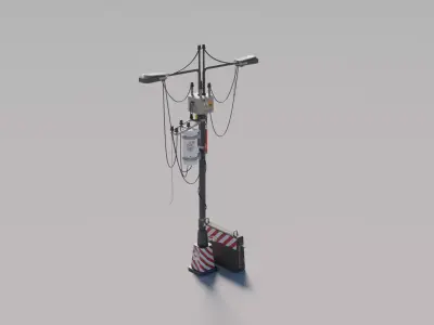 Cyberpunk Props 9 3D model