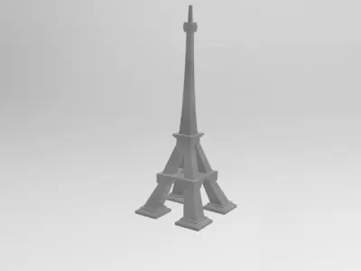 Eiffel Tower 3D print model