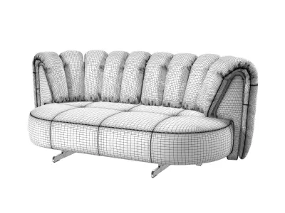 DS 888 23 Collina Sofa 3D model