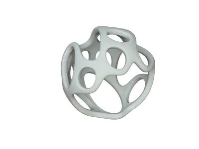 SciFi Cube Object No 41377 Low Poly Shape Texture
