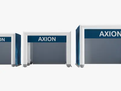 Tents Cube inflatable Axion 3D model