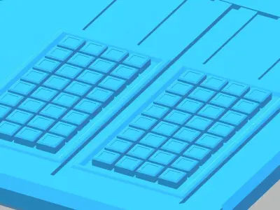 Sci-fi Console 3D print model