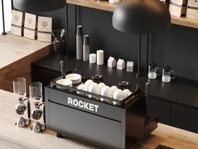 Coffee Shop 3 3D model