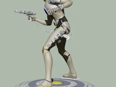 Captain Future - Capitaine Flam 3D model