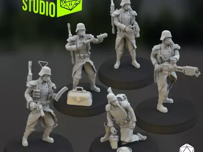 Lycan- Assault specialists 3D print model