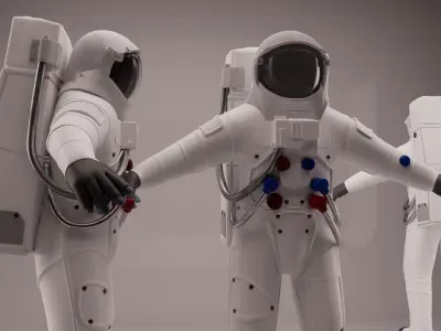 SPACE SUITE  3D model